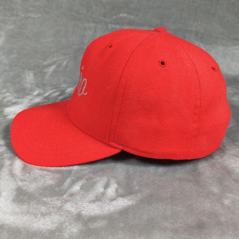 Vintage Ohio Hat Cap Red Script New Era Snapback Made In USA 80s 90s Embroidered - Picture 3 of 8